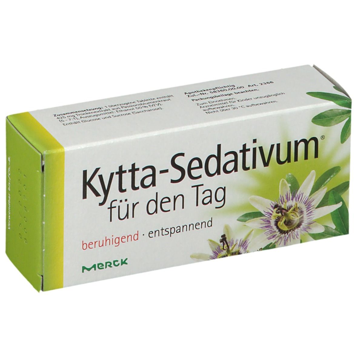 Kytta Sedativum für den Tag überzogene Tab. 30 St Überzogene Tabletten