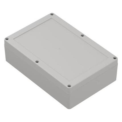 RS PRO Universalgehäuse Polycarbonat Hellgrau I (672278)