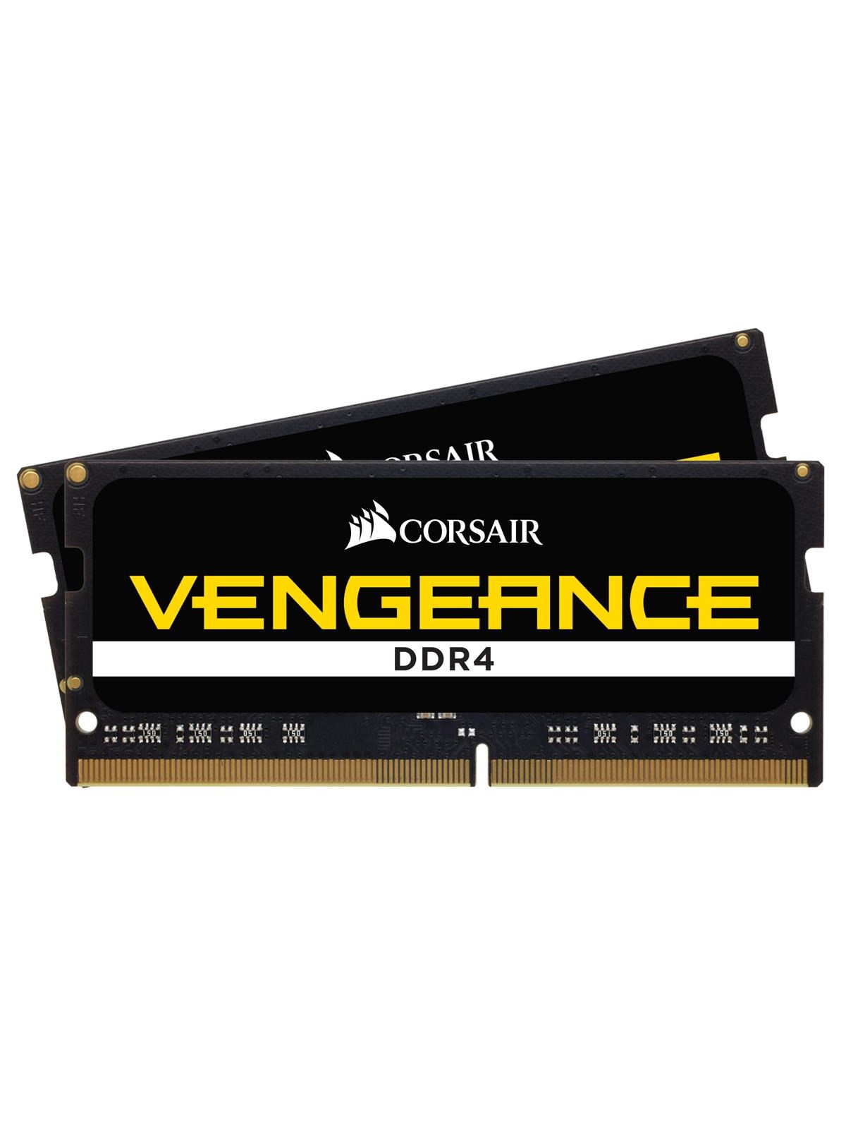 Corsair Vengeance SODIMM DDR4-2400 - 16GB - CL16 - Dual Channel (2 pcs) - Schwarz