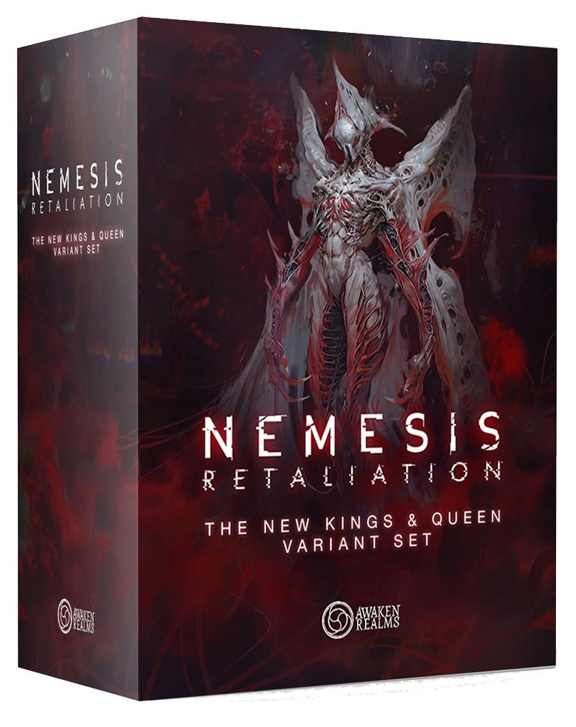 Awaken Realms Nemesis: Retaliation Nieuwe Koningen & Koninginnen variantset Bordspeluitbreiding Engelstalige editie