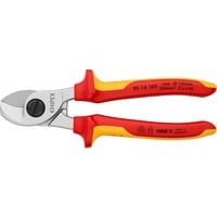 Kabelschere 95 16 165 , Schneid-Zange für Cu- und Al-Kabel, Klemmschutz, VDE