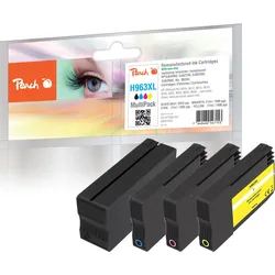 Peach, Druckerpatrone, Spar Pack Tintenpatronen kompatibel zu HP No. 963XL