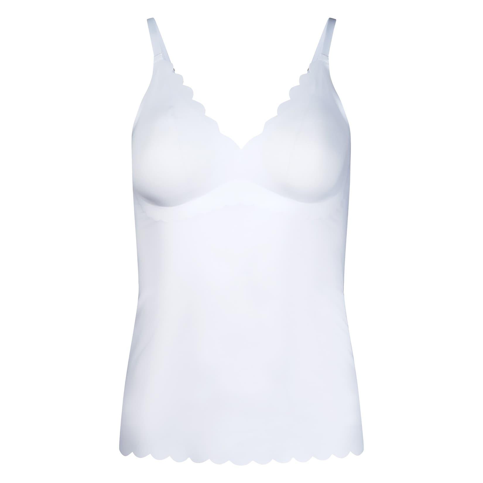 Da. Spaghettishirt herausn. Pads Sensation Damen Unterhemd