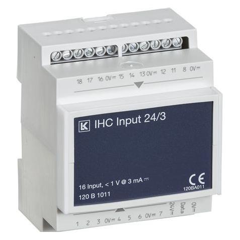 LK Indgangsmodul 16-kanal IHC Control24VDC 3mADIN 2M36 (AAK120B1011)