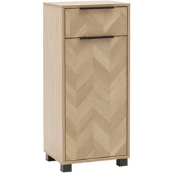 Tchibo - Highboard »Piazza« - 40,3x33x91cm - schwarz -