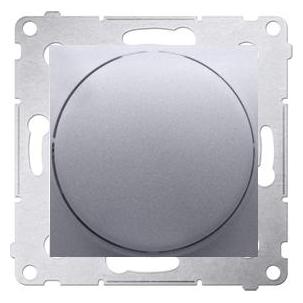 Kontakt Simon Push-Turn-Dimmer Silber - DS9T.01 (DS9T.01/43)