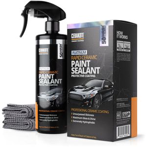 Cerakote Lackversiegelung Ceramic Paint Sealant, Keramikversiegelung, hochglänzend, Set 3-teilig