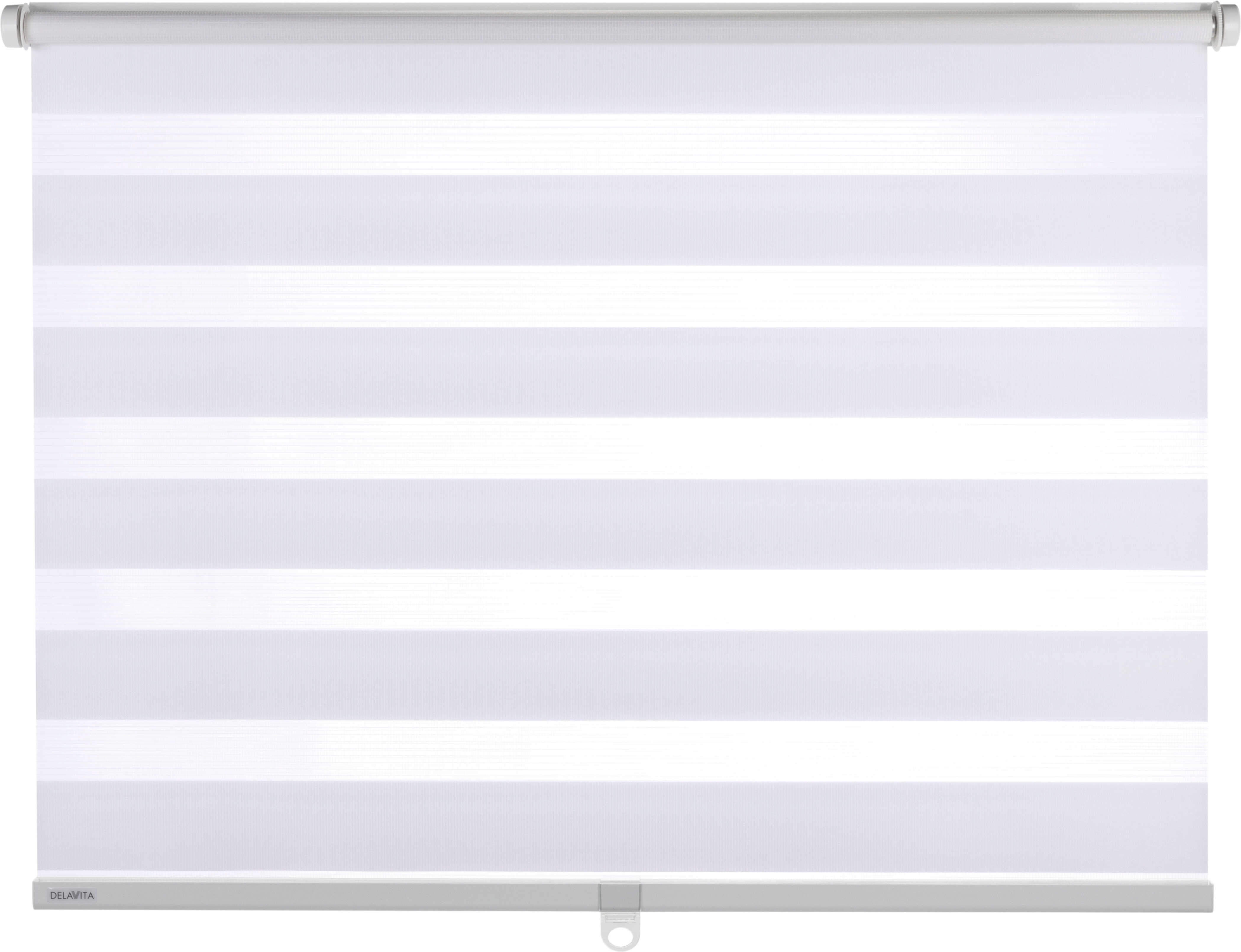 Doppelrollo OTTO HOME "Jan, ohne Bohren, Lichtschutz, freihängend" Gr. 5, weiß, B:80cm H:130cm, Polyester, Rollos, Doppelrollo, Rollo, Fixmaß, Klemmfix, uni, monochrom, basic, schnurlos, Topseller
