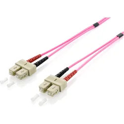 equip LWL Patchkabel SC->SC Multimode Duplex OM4 vi (15 m), Netzwerkkabel