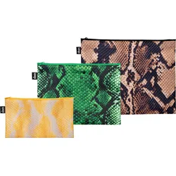 LOQI CiCLO Artist Snake Taschen, 3 St.
