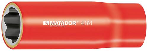 Matador Schraubwerkzeuge VDE lang 41810120 Steckschlüsseleinsatz 12mm 1/2 (12.5 mm)