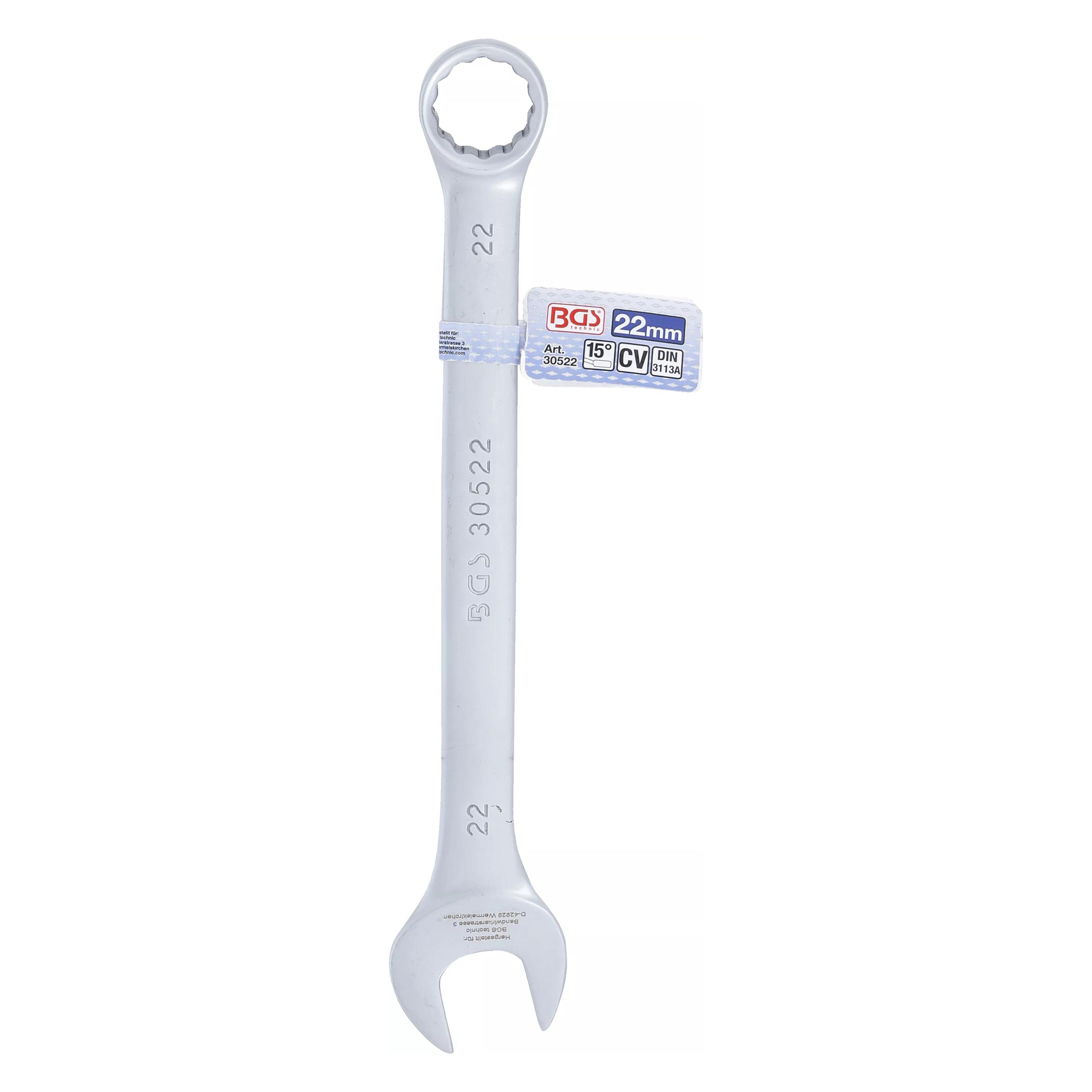 BGS Maul-Ringschlüssel SW 22 mm (22 mm) (30522)