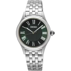 Seiko SUR611P1 Damenuhr Klassik Quarz Edelstahl/Grün