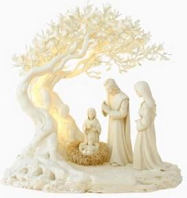 Uplift Picks Prayer Under Moonlight Tree 2D Flat Religious Home Decor Artwork b