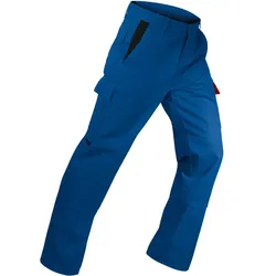 Multinorm Bundhose "BRAND X PROTECT" kornblau/rot - 54 - Blau