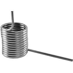 Ich-zapfe Kühlspirale CNS, d14 cm, gedreht, Getränkespender Zubehör