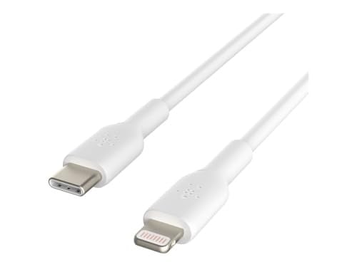 Belkin USB-C naar Lightning kabel, wit, 1 m