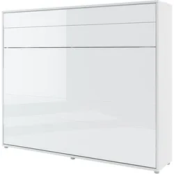 SCHRANKBETT Bed-Concept BC-14 160x200 mit weißer LED Beleuchtung