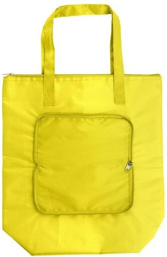 Sac isotherme pratique en polyester pour vos courses - Hal polyester fer plastique jaune