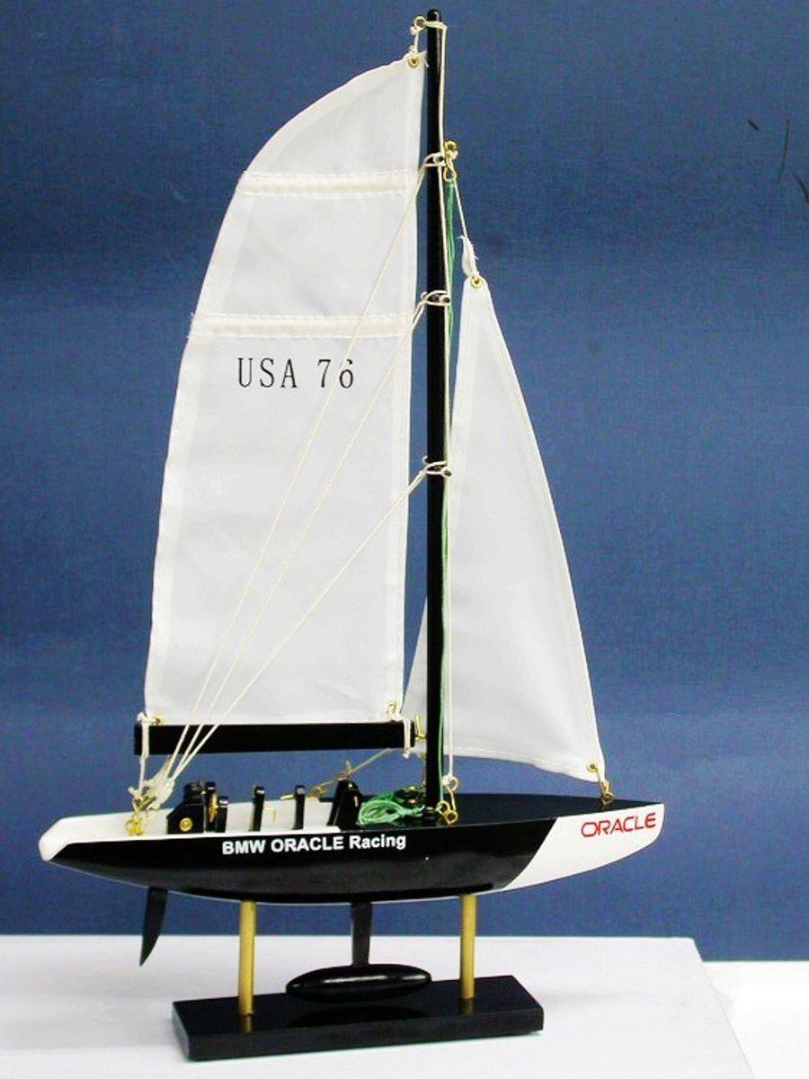 Wilinox Miniatuurboot Oracle America's Cup Hoogte: 40 cm