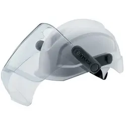 uvex pheos Visier SLB1 Störlichtbogen Klasse 2 farblos mechanisch für uvex pheos Schutzhelm E-S-WR schwarz - 9906007 - schwarz