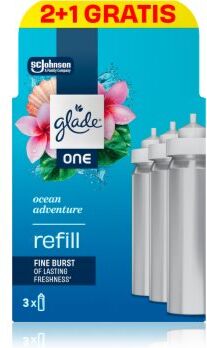 Glade ONE Ocean Adventure recarga para purificador de ar 3x10 ml. ONE Ocean Adventure