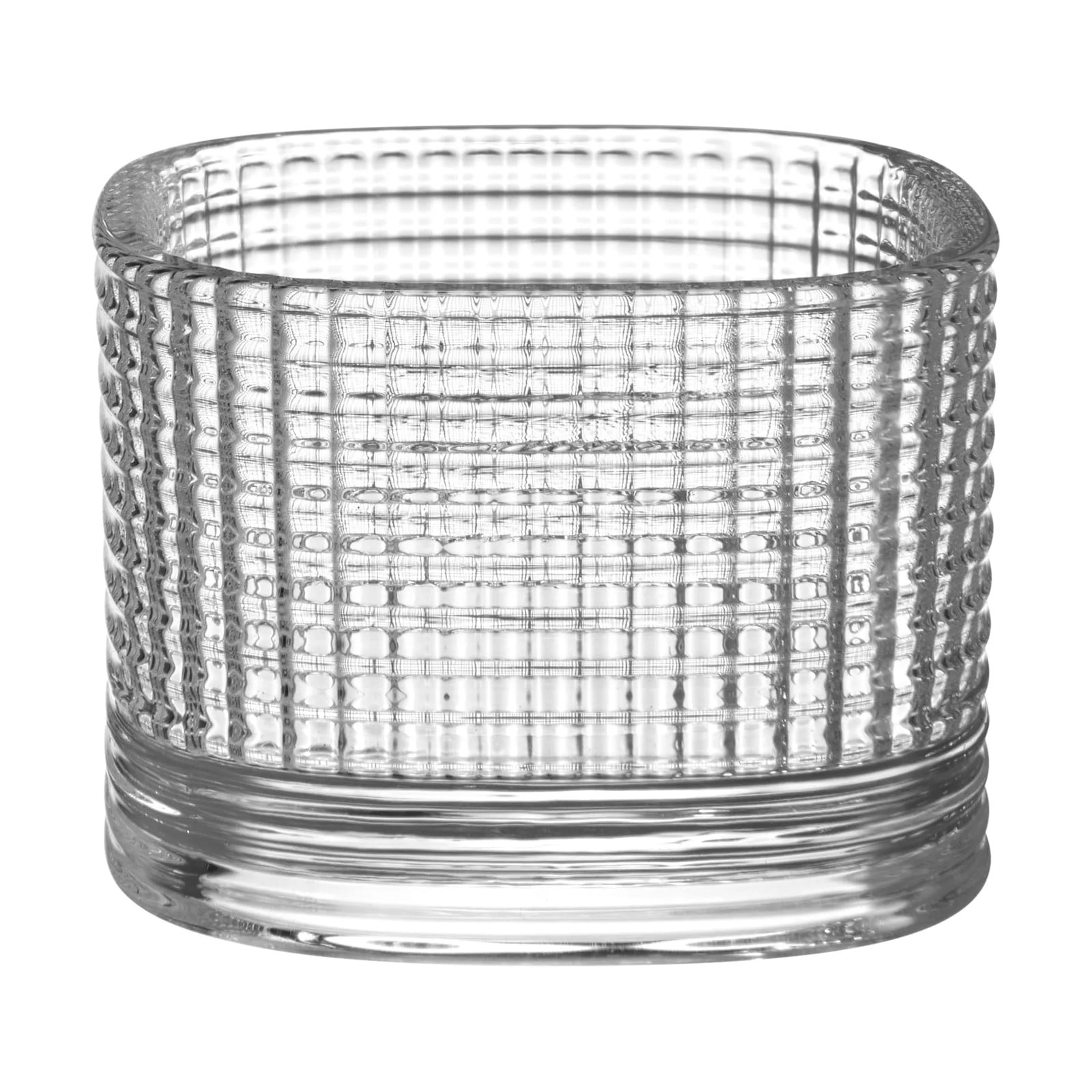Orrefors Magica kaarsenhouder super circle 5 cm Helder