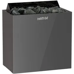 Harvia QUBIC BlackSteel Saunaofen ohne Steuerung,6,0 kW Leistung