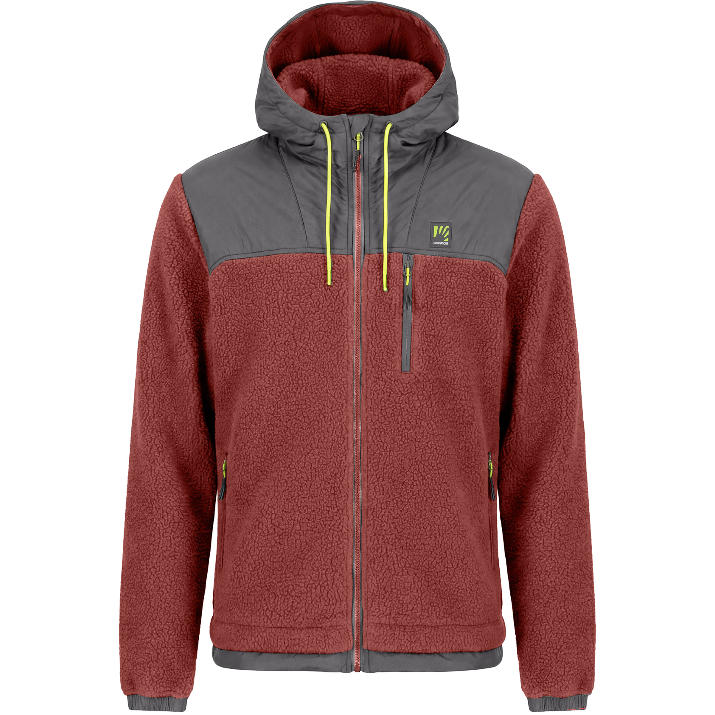 Karpos Moiazza Retro' Vogue Herren Fleecejacke rot Größe M Trekking Isolierend