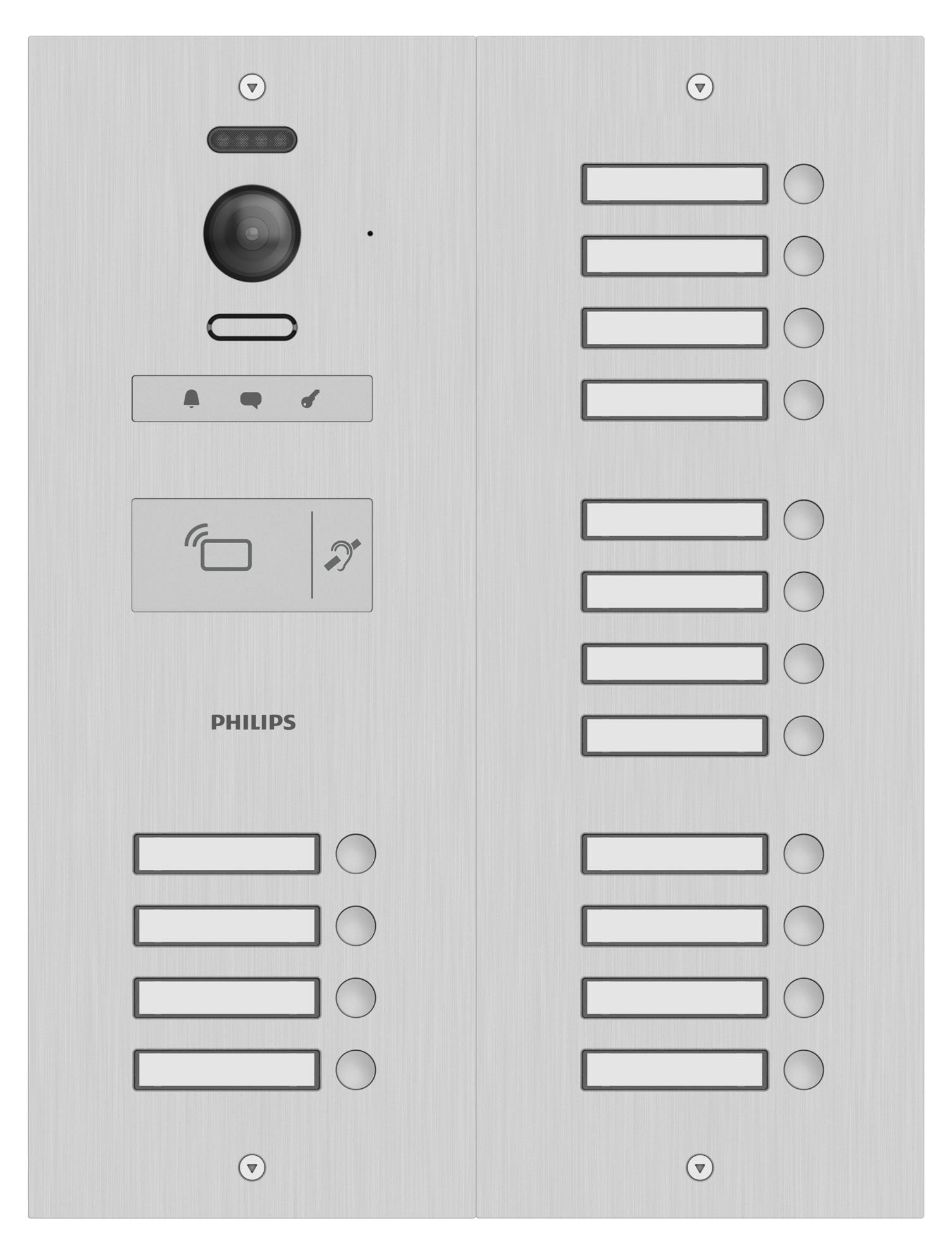 Philips WelcomeHive Pro 2, Gegensprechanlage mit 16 Namen, 1 Stk.