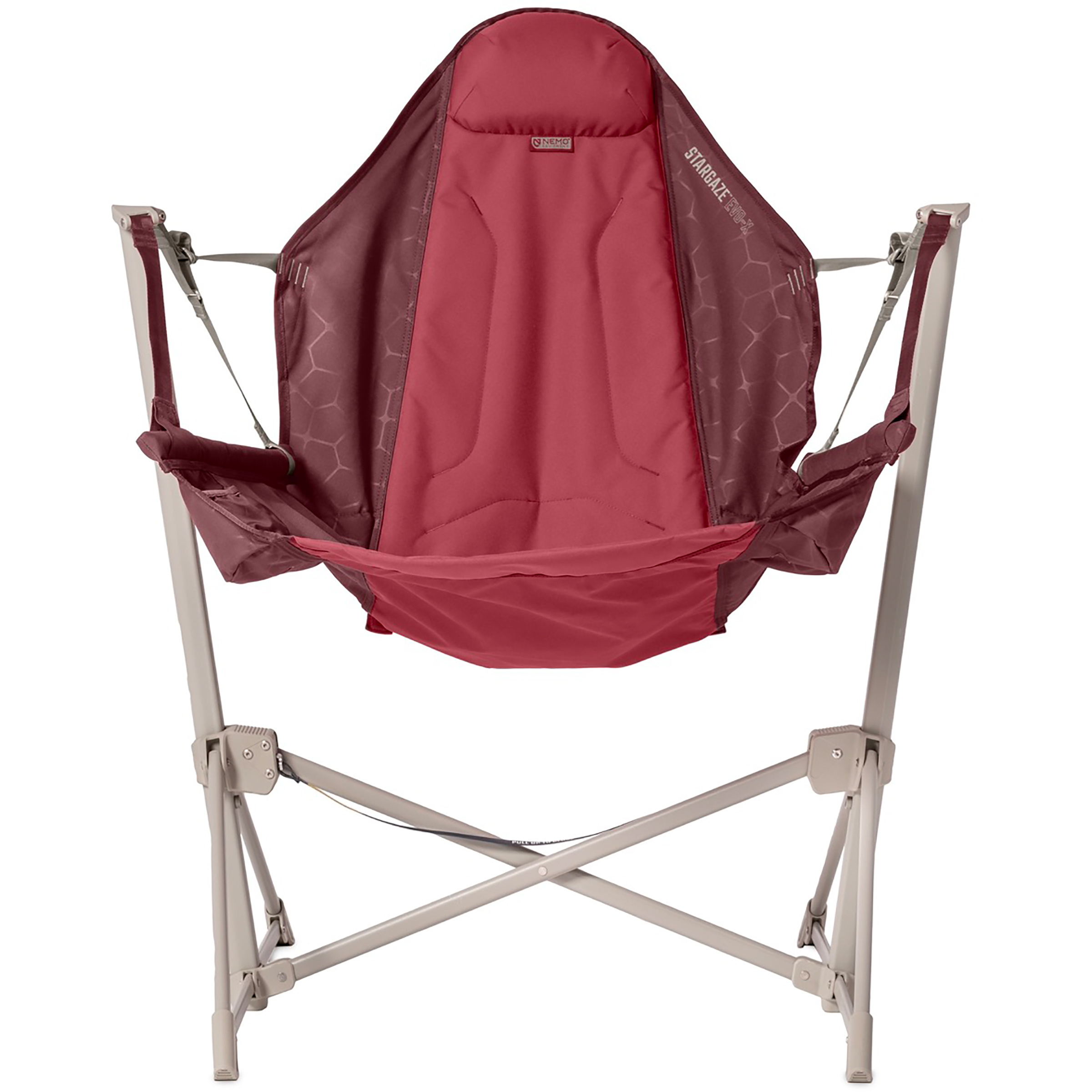 Nemo Equipment Stargaze EVO-X Campingstuhl Campingstühle rot Camping