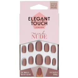 Elegant Touch Polish Nude Nails Mink