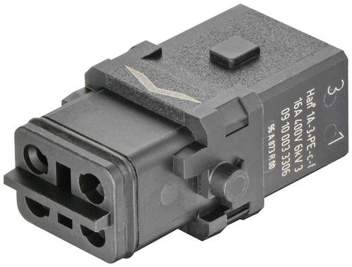 HARTING Steckverbinder Han 1A-3+PE-C-f 09100033306 1St.