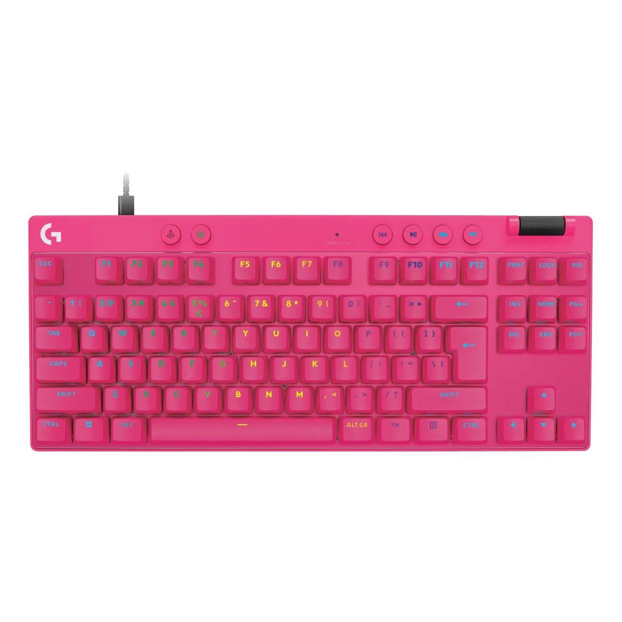 Logitech PRO X TKL RAPID - MAGENTA - US INT'L