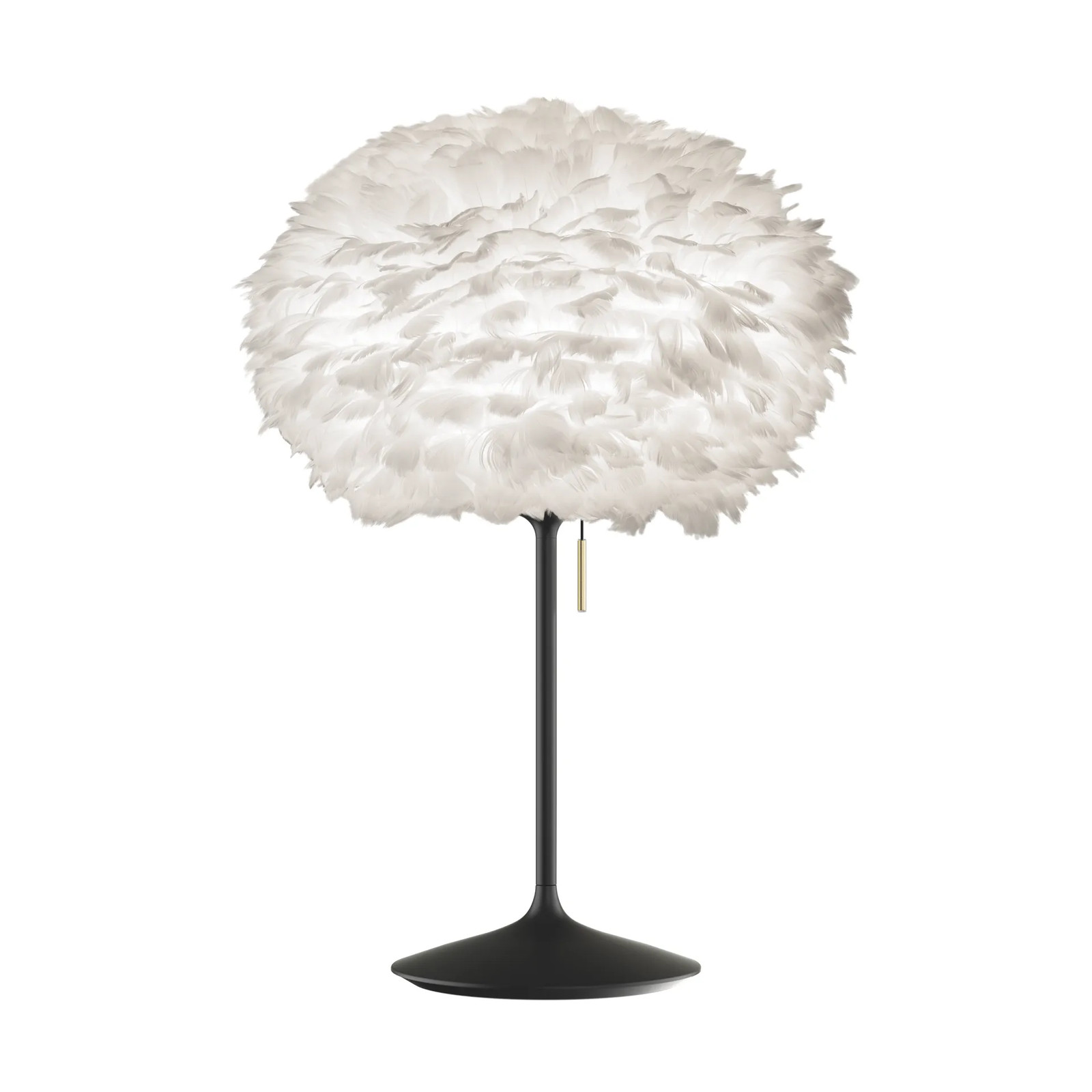 Umage Eos tafellamp medium Wit-Zwart
