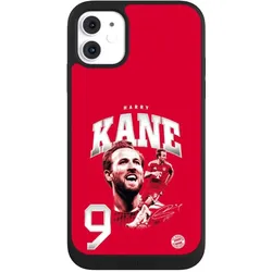 Nivocase Handyhülle für Apple iPhone 11 Hülle NIVOpure Case Schwarz FC Bayern München FCB Harry Kane (Apple iPhone 11), Smartphone Hülle, Schwarz