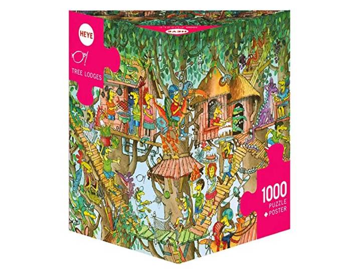 Tree Lodges Puzzle: 1000 Teile