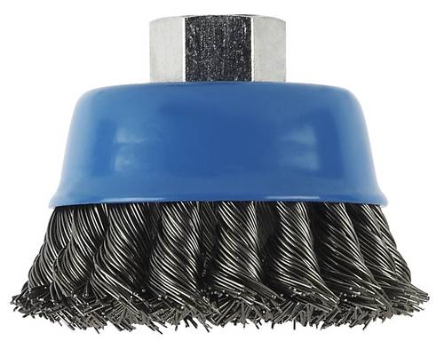 Bosch Accessories Topfbürste für Winkel- und Geradschleifer - Gewellter Draht, vermessingt, 75mm D= 75mm 2609256503 1St.