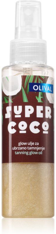 Olival SUPER Coco huile solaire à paillettes 100 ml