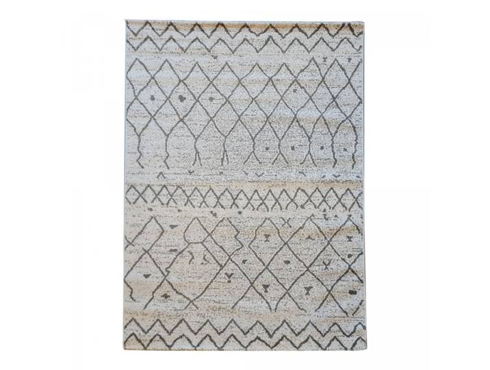 Tapis berbère style 120x170 beige, noir