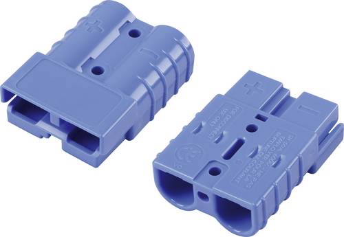 TRU Components 50A Hochstrom-Batteriesteckverbinder Blau Inhalt