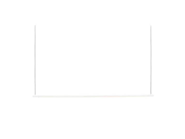 Straw 200 LED-Pendelleuchte, weiß, Länge 200 cm- Loom Design - Wohnzimmer - Modern - Aluminium - Balken