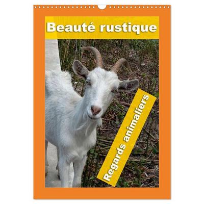 Beauté rustique Regards animaliers (Calendrier mural 2027 DIN A3 horizontal), CALVENDO calendrier mensuel
