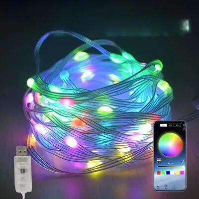 Perfect Picks Market LED String Lights Addressable Dream Color For Party & Wedding Decoration 5m50led