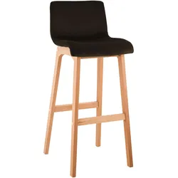 CLP Barhocker Hoover Samt Natura - Farbe: braun