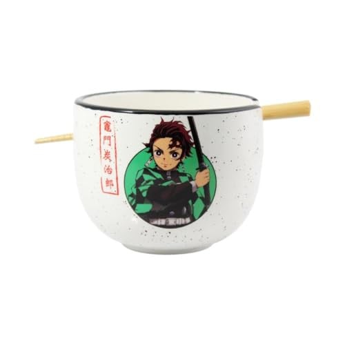 Demon Slayer Tanjiro Ramen Kom met Stokjes 414 ml
