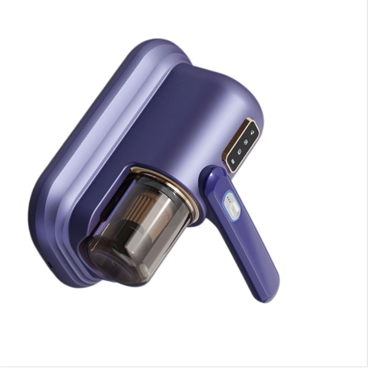 INF Kabelloser Milbensauger für Zuhause mit UV-Sterilisator — Starke Saugkraft für Betten, Sofas und Plüschspielzeug (YD-868) Violett