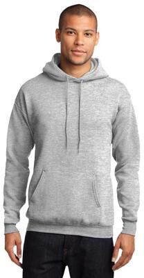 Port & Company PC78H Co Core Fleece Pullover Hooded Sweatshirt in Ash size 3XL