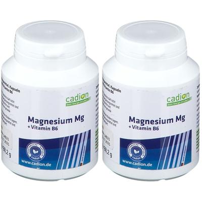 Cadion Magnesium Kapseln+B6 2x 2x90 St Kapseln