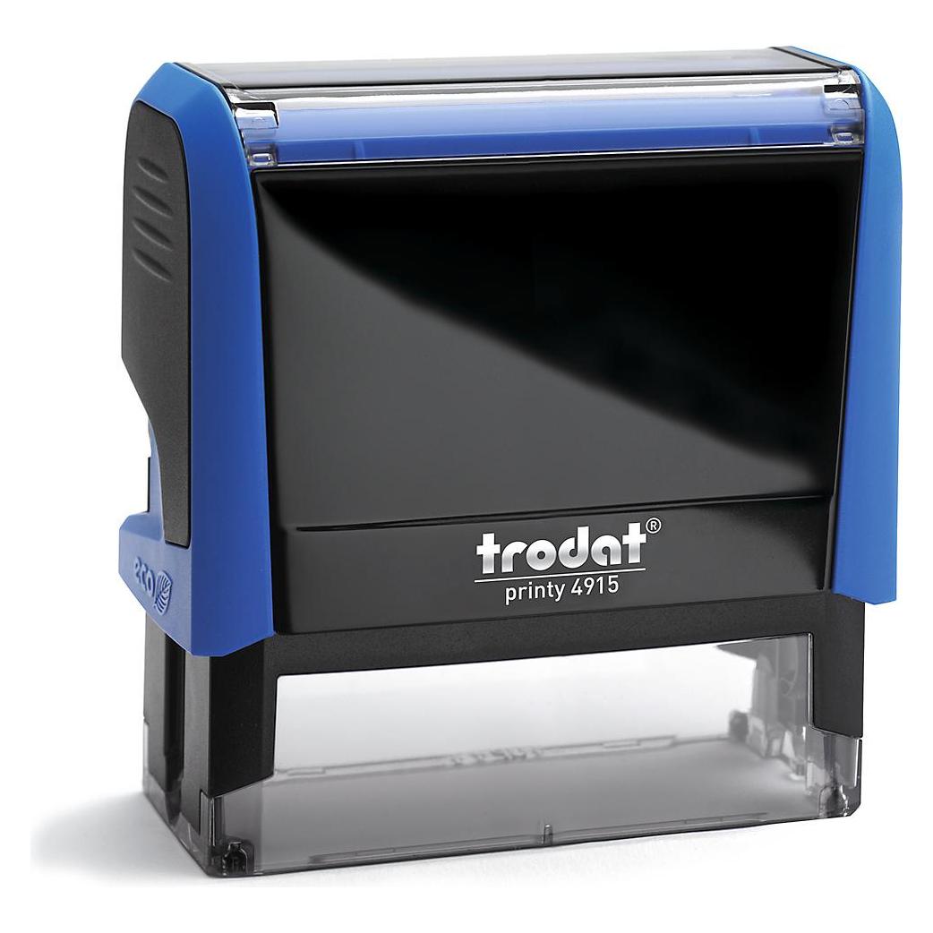 Trodat Adress-Stempel Printy, diverse Abdruckgrössen, Stempelabdruckfarbe schwarz, Gehäusefarbe b... (87580)